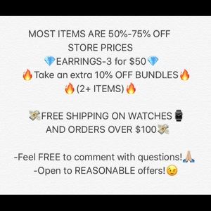 ⭐️SPECIAL OFFERS⭐️ Gold Chains Bracelets Earrings